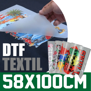 DTF Textil - Tamanho 58 cm DTF Textil 58 cm   Brilho  